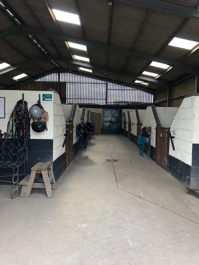 Image of some of the stables available at the livery centre